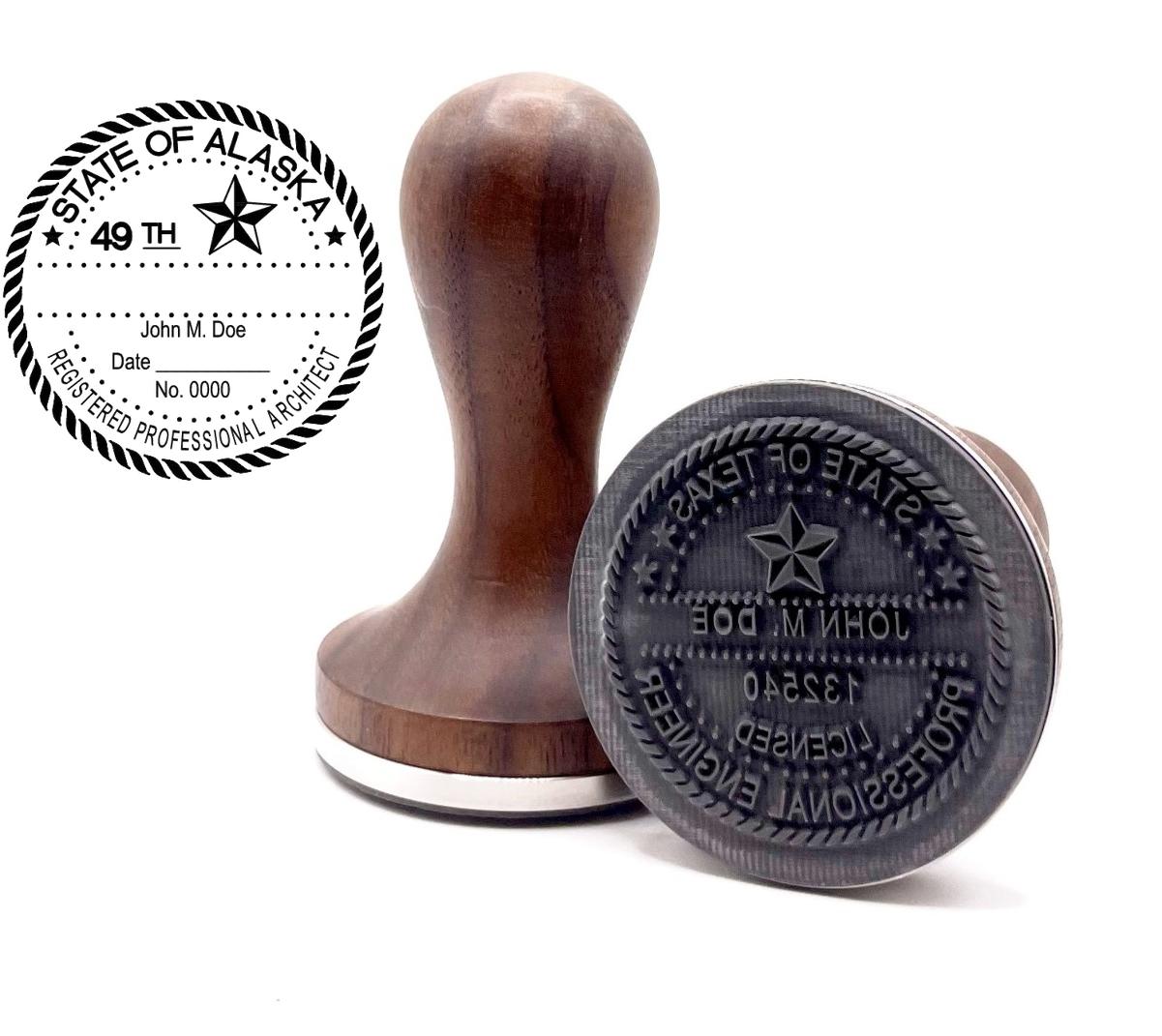 Alaska Architect Stamp