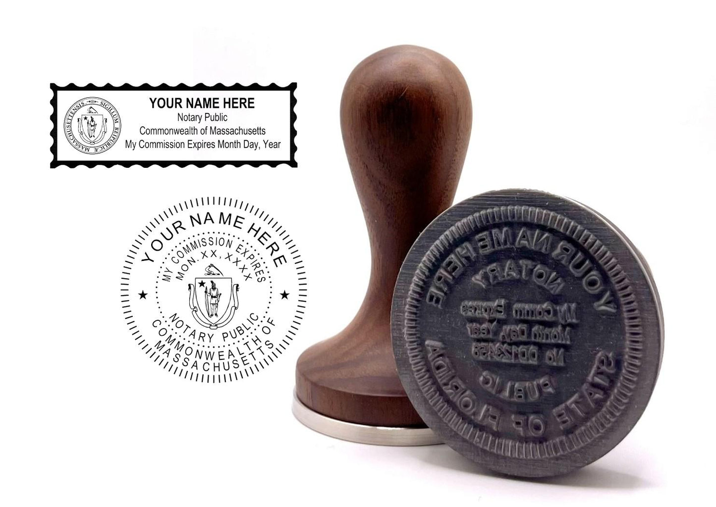 Massachusetts Notary Public Stamp
