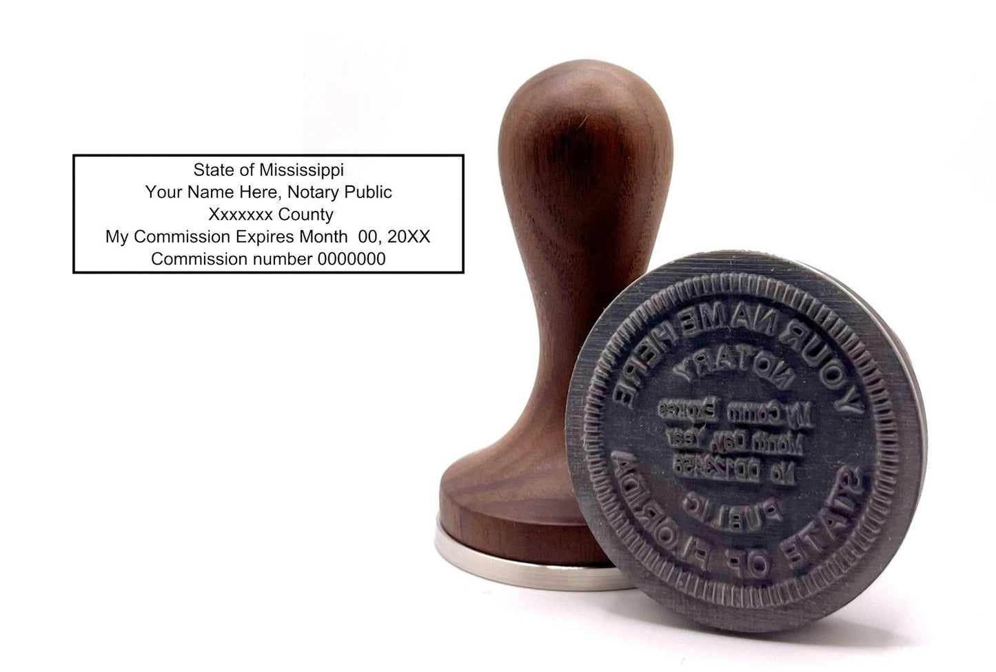 Mississippi Notary Public Stamp