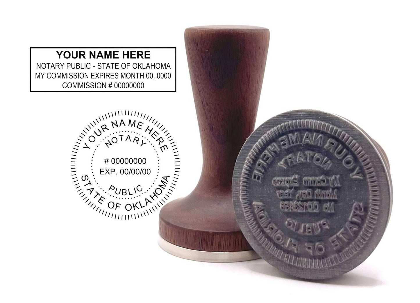 Oklahoma Notary Public Stamp