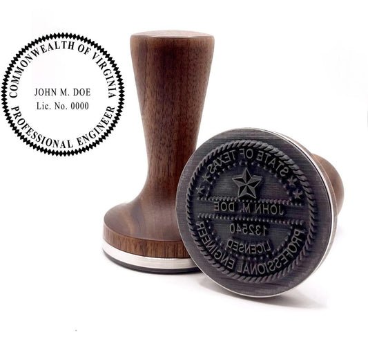 Virginia Professional Engineer Stamp