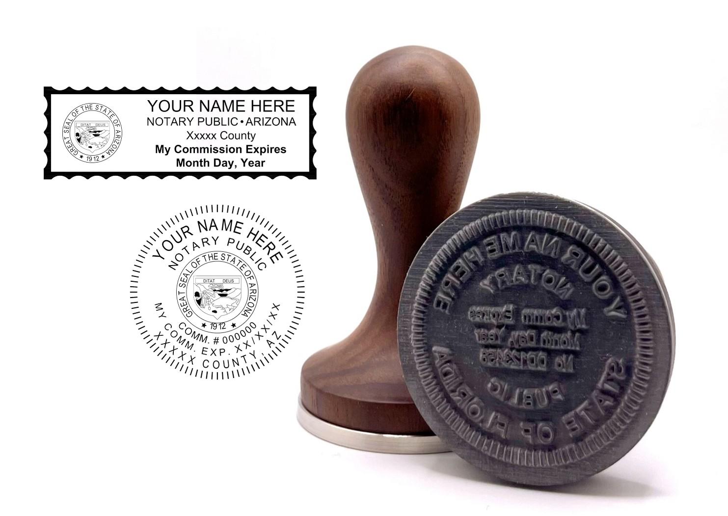 Arizona Notary Public Stamp