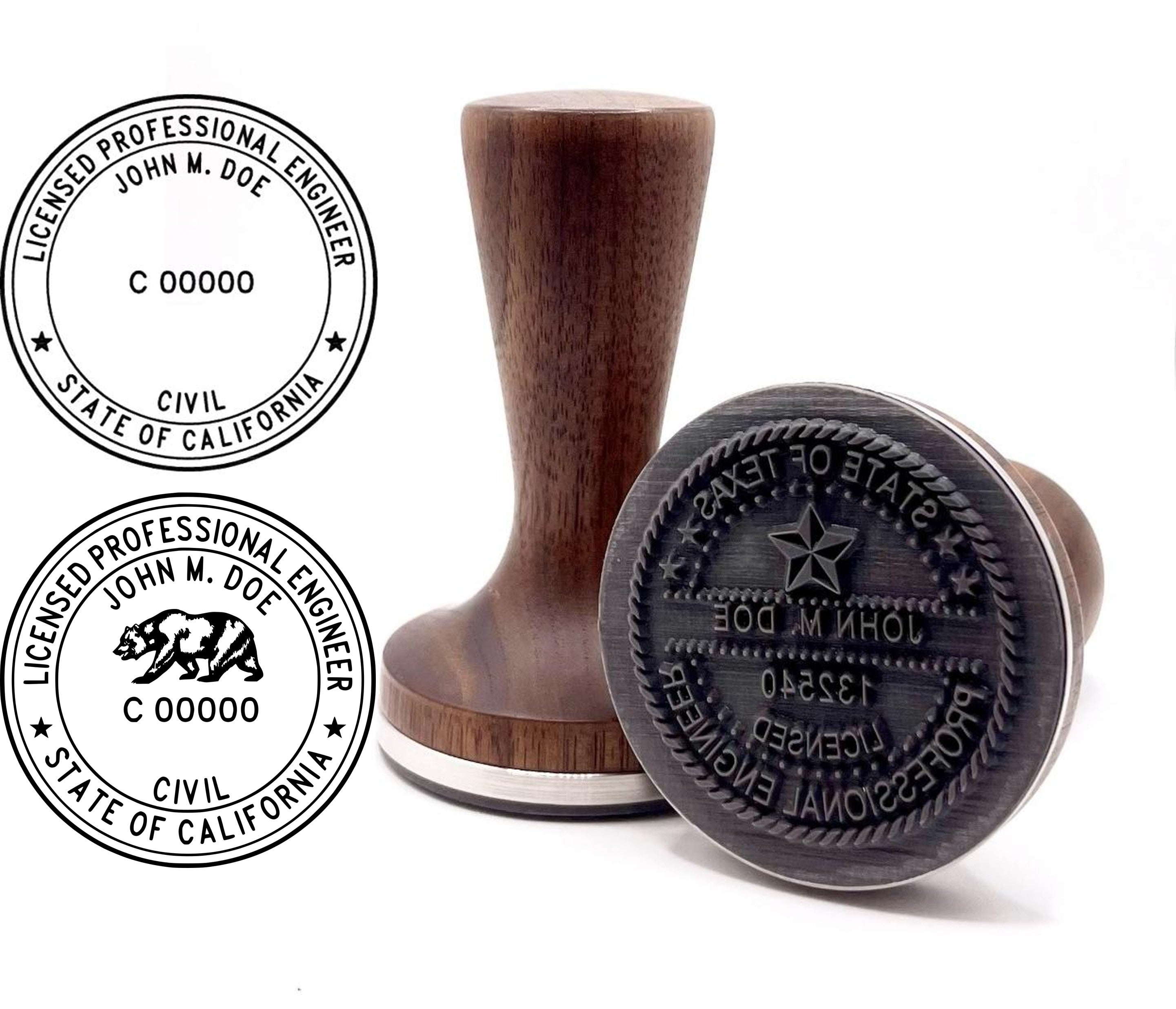 Professional Engineer (PE) & Architect Stamps – KINGSWOOD STAMPS