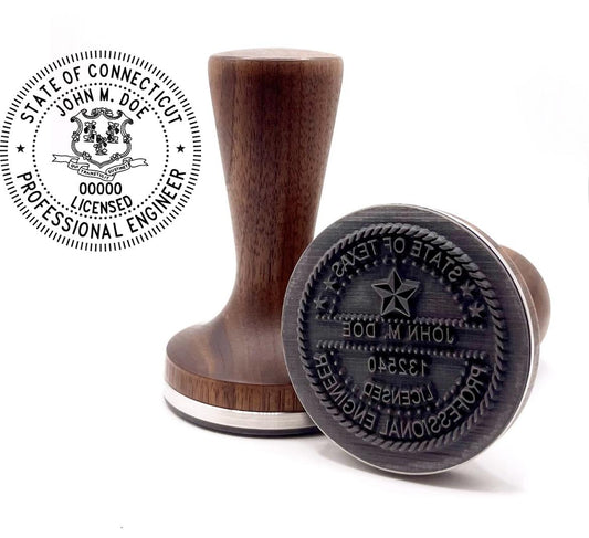 Connecticut Professional Engineer Stamp