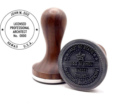 Hawaii Architect Stamp