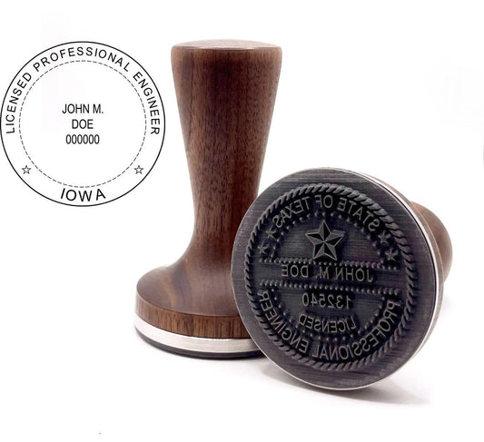 Iowa Professional Engineer Stamp