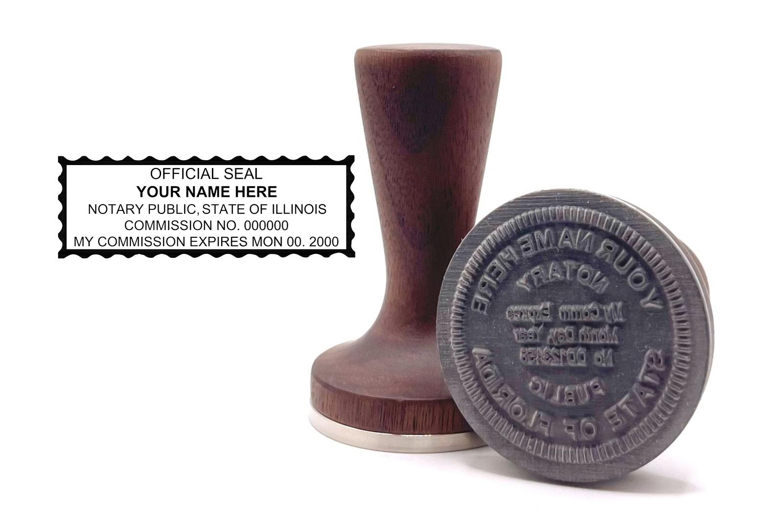 Illinois Notary Public Stamp