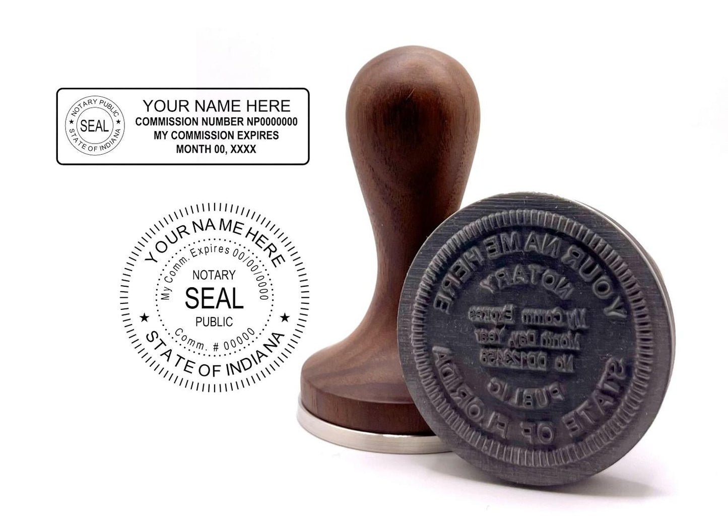 Indiana Notary Public Stamp