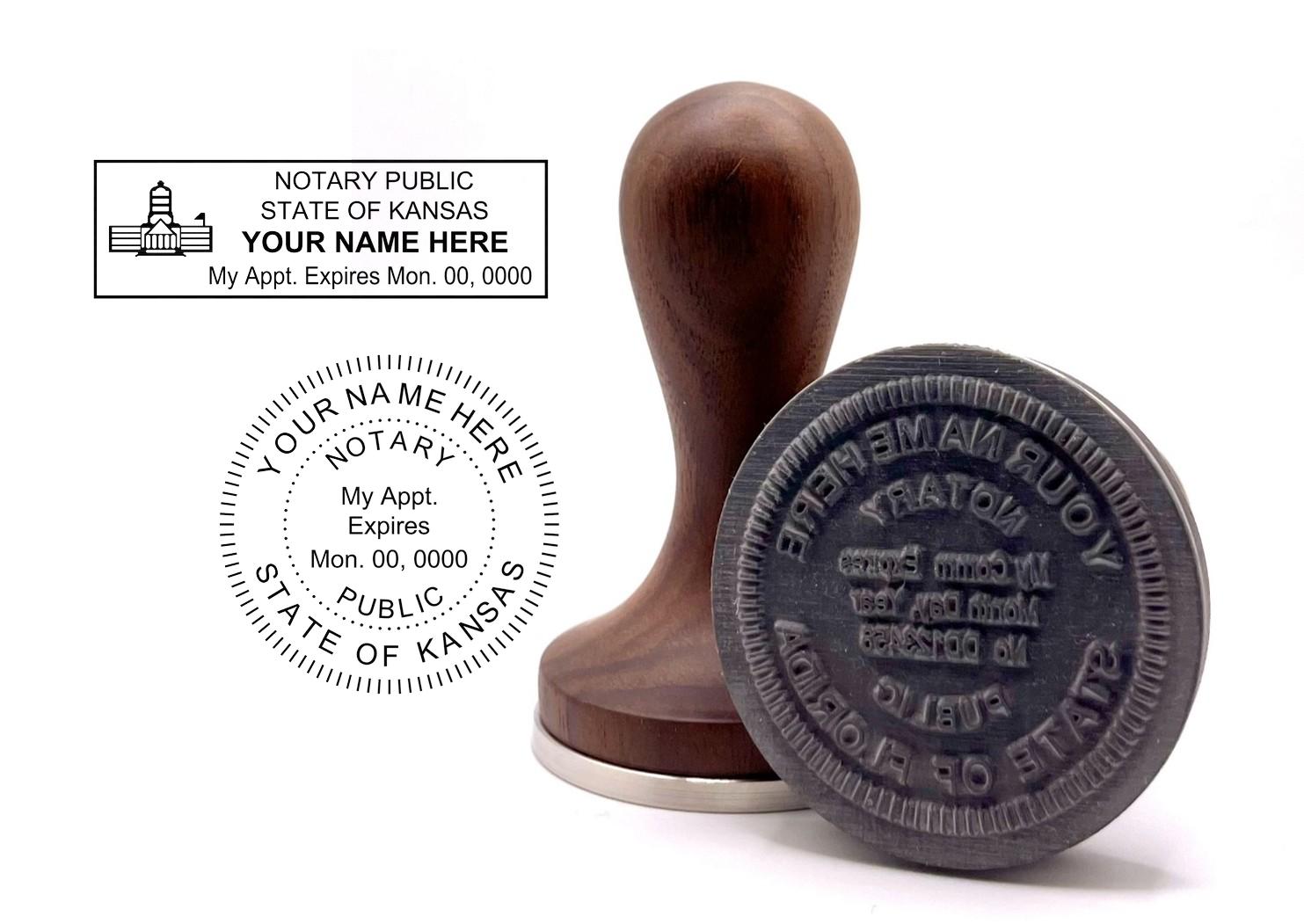 Kansas Notary Public Stamp