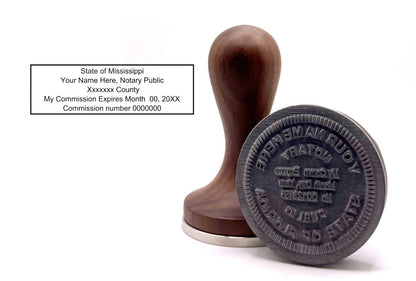 Mississippi Notary Public Stamp