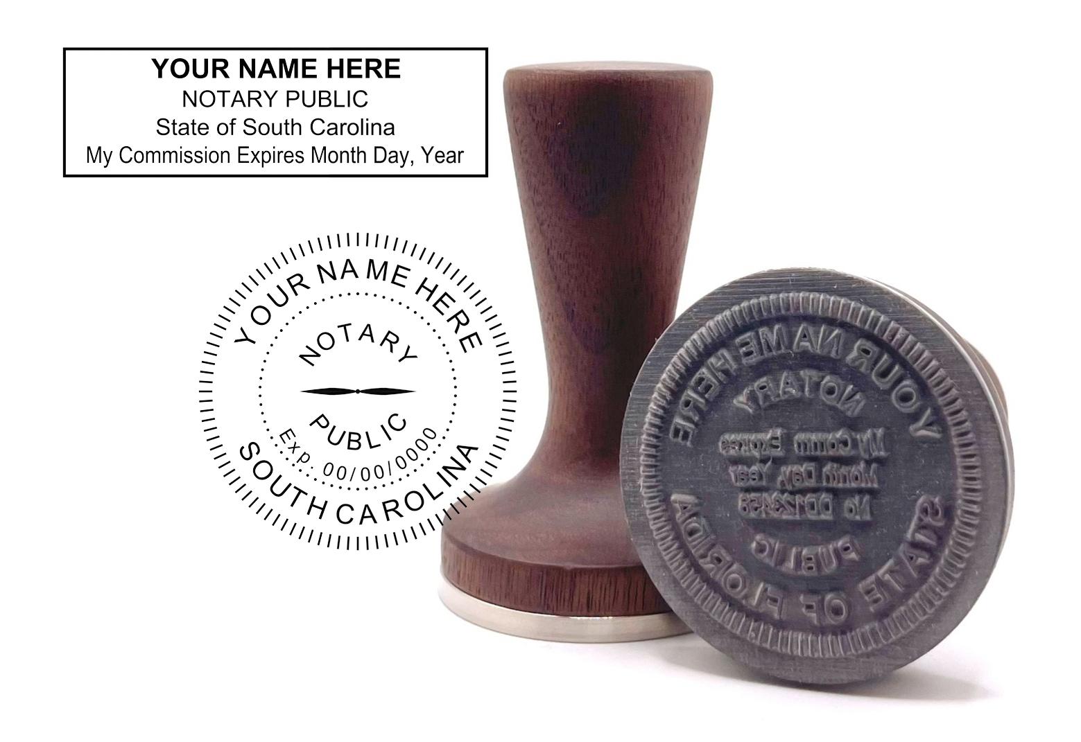 South Carolina Notary Public Stamp
