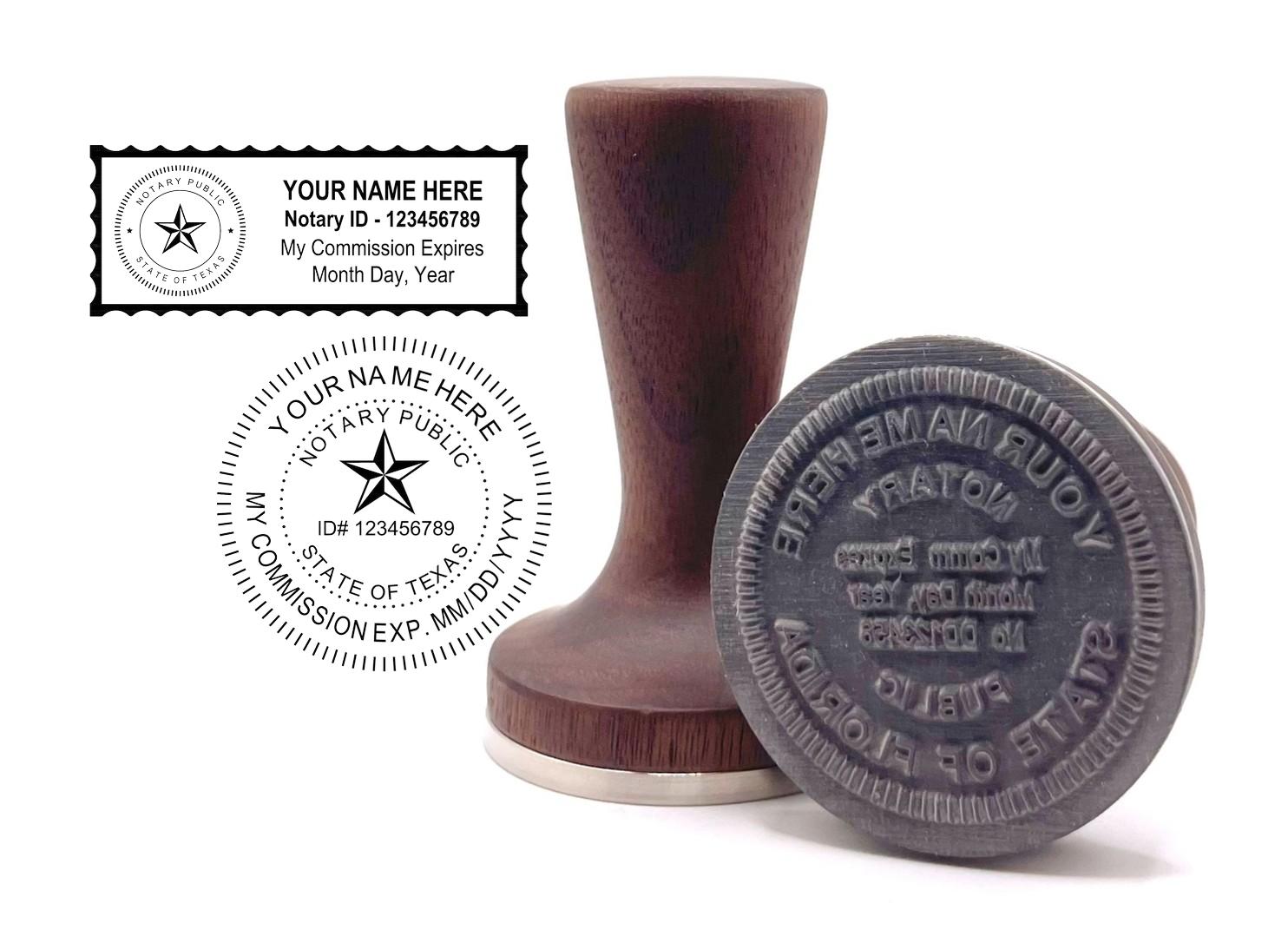 Texas Notary Public Stamp