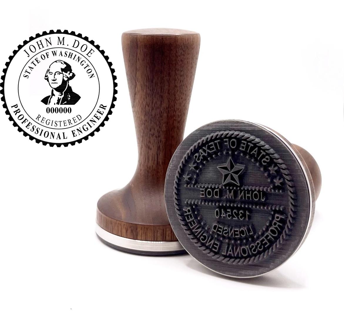 Washington Professional Engineer Stamp